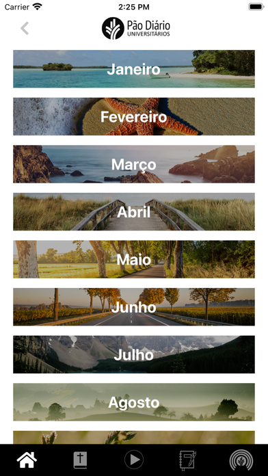 Pão Diário - Universitários Screenshot