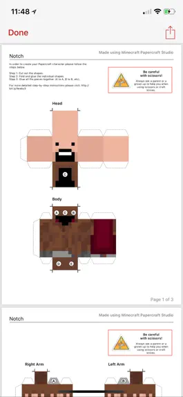 Game screenshot Minecraft: Papercraft Studio mod apk