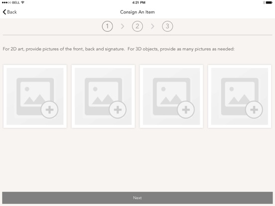 Kansas Estate Auctions iPad screenshot 3 - Shopping app