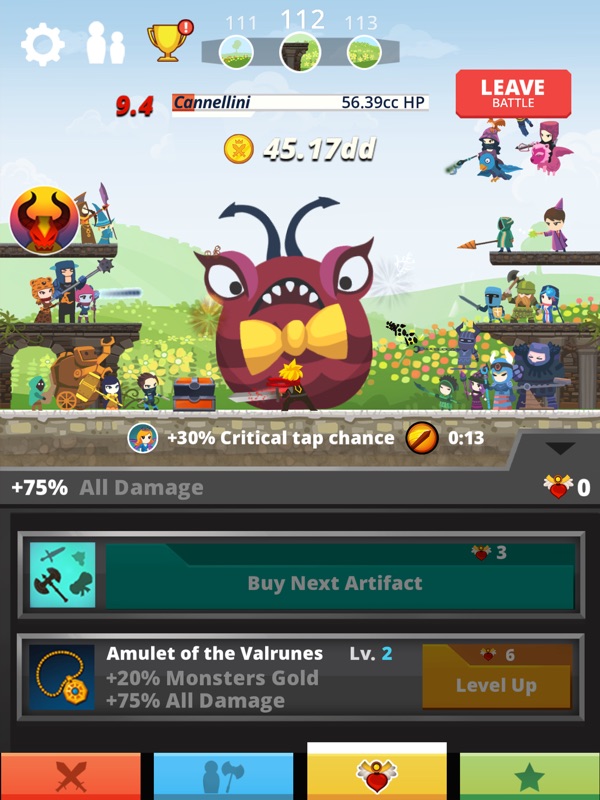Tap Titans screenshot 8