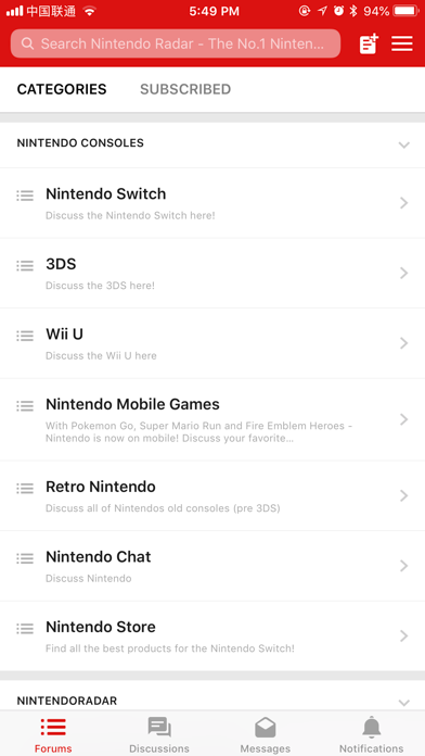 Screenshot #1 pour Switch Forum