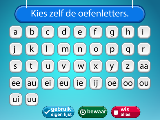 Letters flitsen, letters leren iPad app afbeelding 3