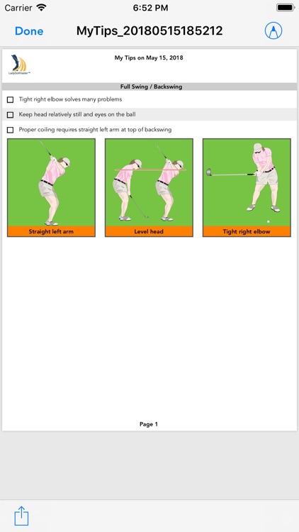 Lady Golfmaster Tips screenshot-3