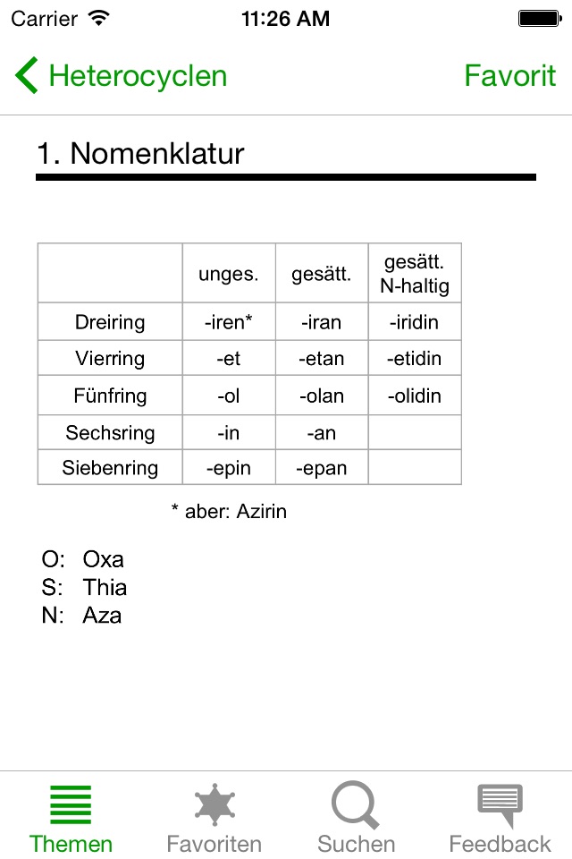 iOChemie - Organische Chemie screenshot 3