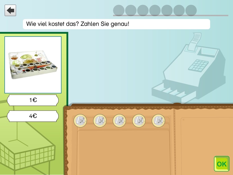 Einkaufen mit dem Euro