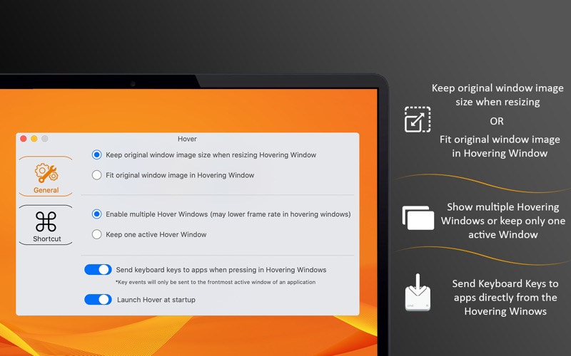 Screenshot #2 pour Hover - Always on Top Windows