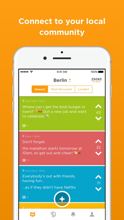 Jodel - The Hyperlocal App screenshot-0
