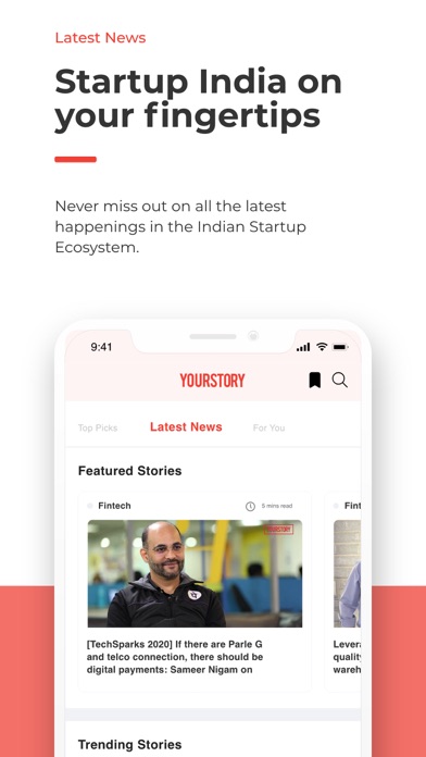 YourStory - Startup Stories Screenshot