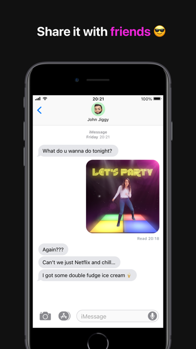 How to cancel & delete Jiggy: Funny Dance GIF Maker from iphone & ipad 3