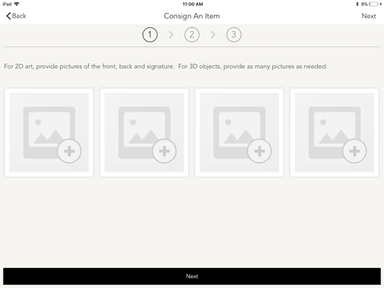 The Coin Cabinet Auctions iPad screenshot 4 - Shopping app