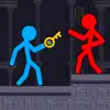 Stickman Red And Blue Game 2D delete, cancel