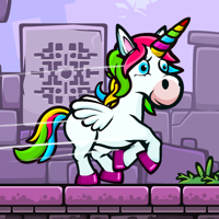 Unicorn Run 2D Help Princess