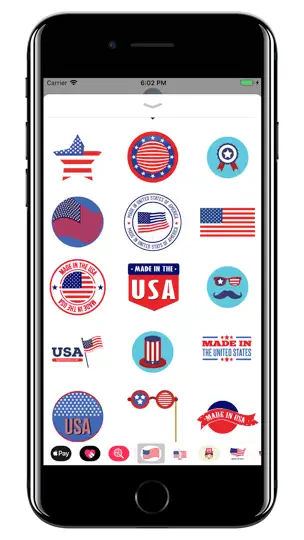 Скриншот USA 4th July Independence Day на iPhone 3
