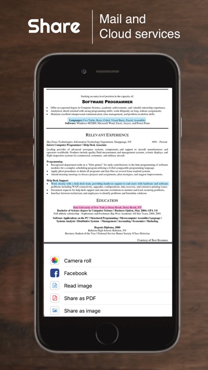 Scan - PDF,Photo,QR & Barcode screenshot-3