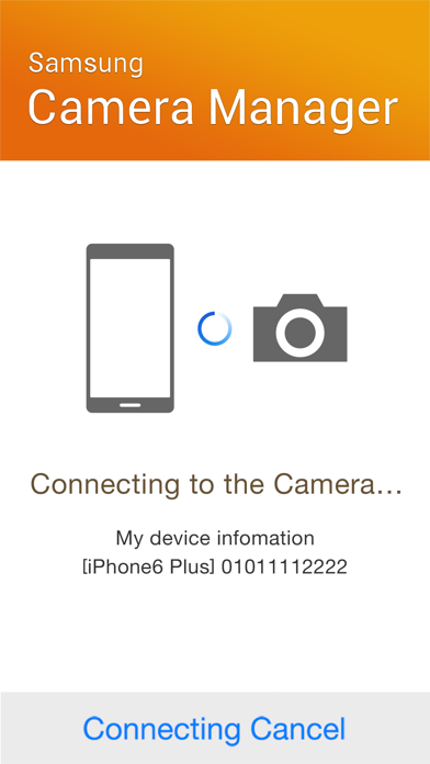 How to cancel & delete Samsung Camera Manager from iphone & ipad 1
