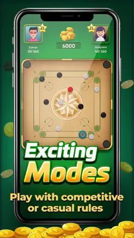 Game screenshot Carrom Gold : Game of Friends apk