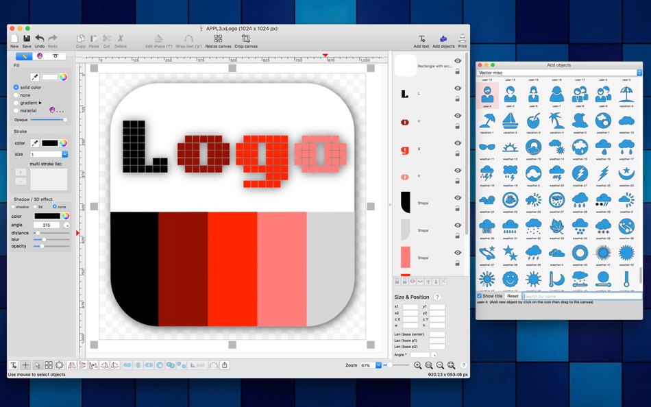 #3. LogoDesign2 (macOS) 由: Tien Thinh Vu