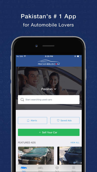 Screenshot #1 pour PakWheels: Buy & Sell Cars