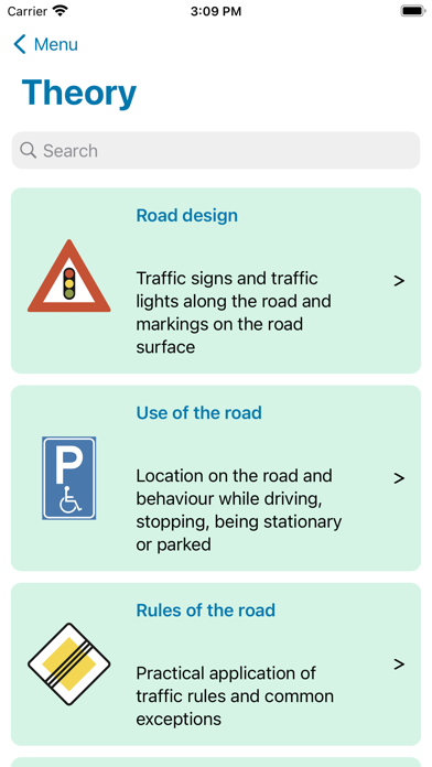 Traffic Lessons Screenshot