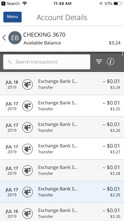 Exchange Bank Mobile Banking