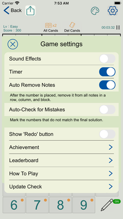 Sudoku - Logic Number Puzzles Screenshot