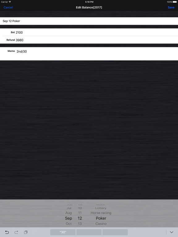 Screenshot #5 pour GambleMemo