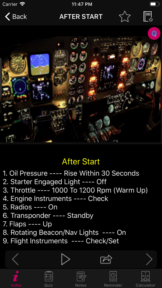 #3. Beech Baron Flight Checklist (iOS) 来自: Raj Kumar