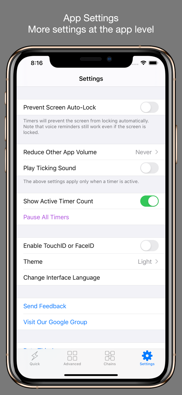 1Timer - Voice Timer screenshot 7