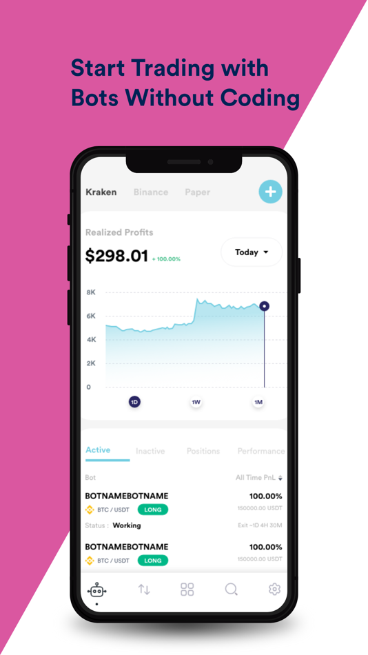 #2. CryptoHero: Crypto Trading Bot (iOS) 由: Novum Global Ventures Pte Ltd