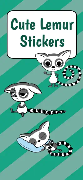 Game screenshot Cute Lemur Stickers mod apk