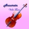 Viola Tuner, so you can easily use the mobile phone to do tuning for your viola