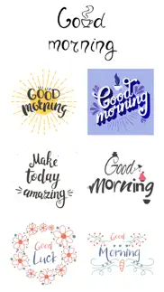 good morning wish & greets app iphone screenshot 3