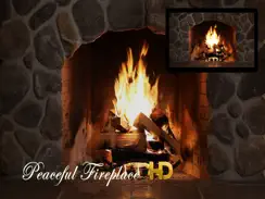 Peaceful Fireplace HD iPad image 1