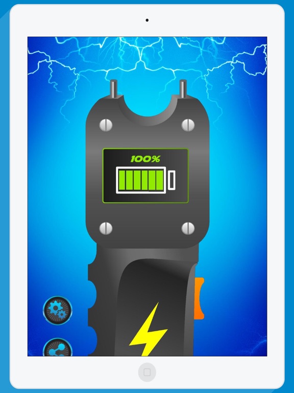 Electric Stun Gun Prank iPad screenshot 4 - Entertainment app