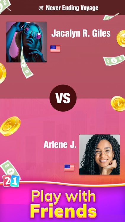 Hi-Low 21 - Numbers Card Game screenshot-5