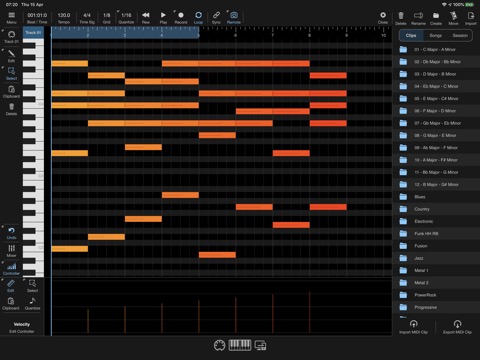 Helium AUv3 MIDI Sequencerのおすすめ画像1