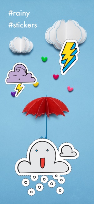 Rainy Stickers(圖1)-速報App