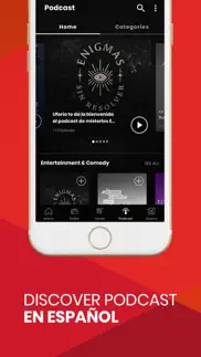 uforia: radio, podcast, music iphone screenshot 4
