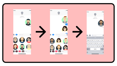 Phimoji: Emoji Stickers iPhone screenshot 1 - Entertainment app