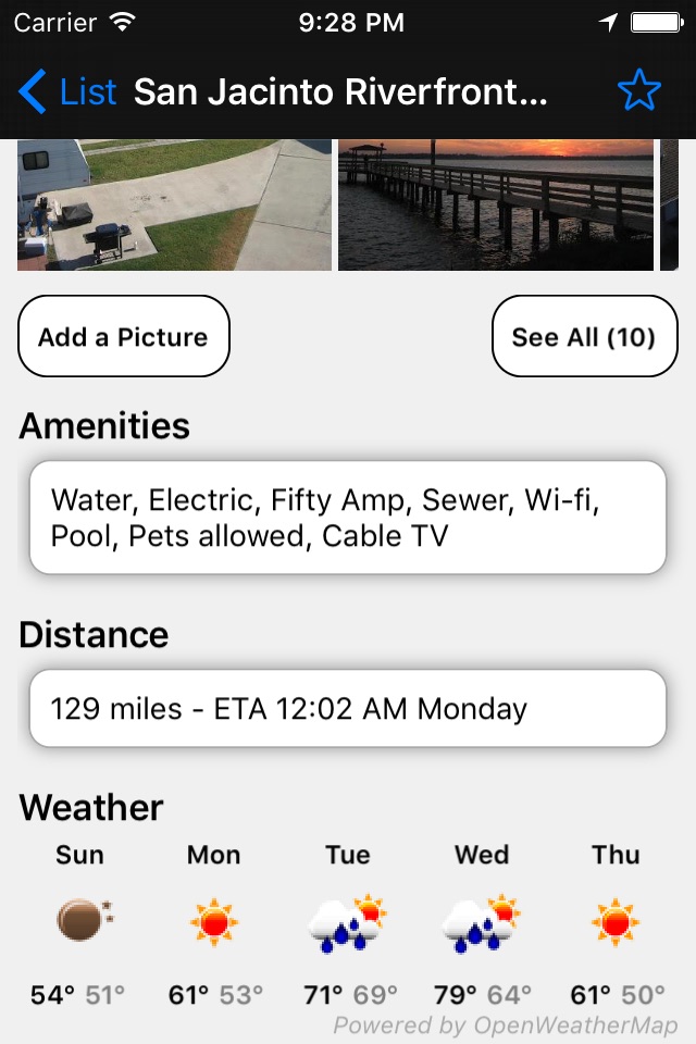 Parkadvisor U.S. screenshot 4