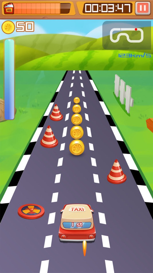 #6. Happy Cars - speed racing game (iOS) โดย: Happy Box 欢乐盒子