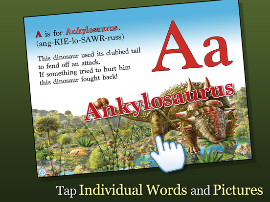 Screenshot #6 pour Alphabet of Dinosaurs