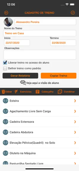 Game screenshot Avaliação Física PRO apk