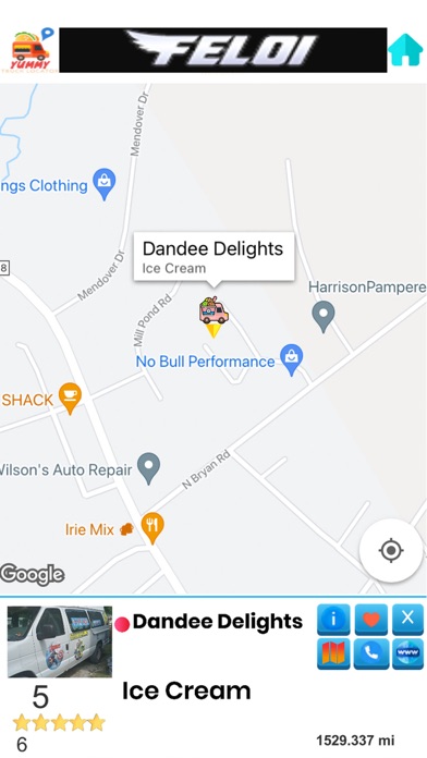 Yummy Truck Locator Screenshot