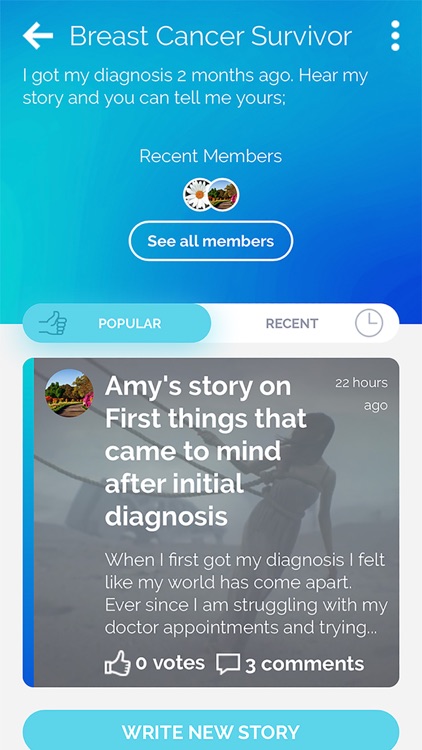 Cancer. Together. screenshot-3