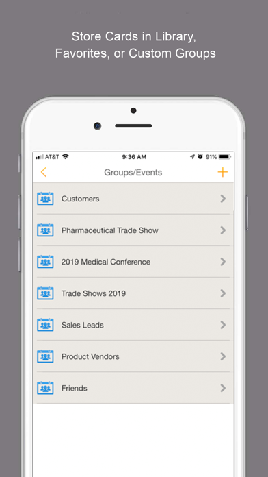 L-Card Pro Business Card Screenshot