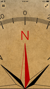 Compass for iPad and iPhone screenshot
