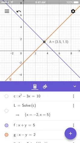 Game screenshot GeoGebra Graphing Calculator hack