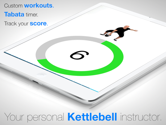 Stark Kettlebell iPad app afbeelding 1