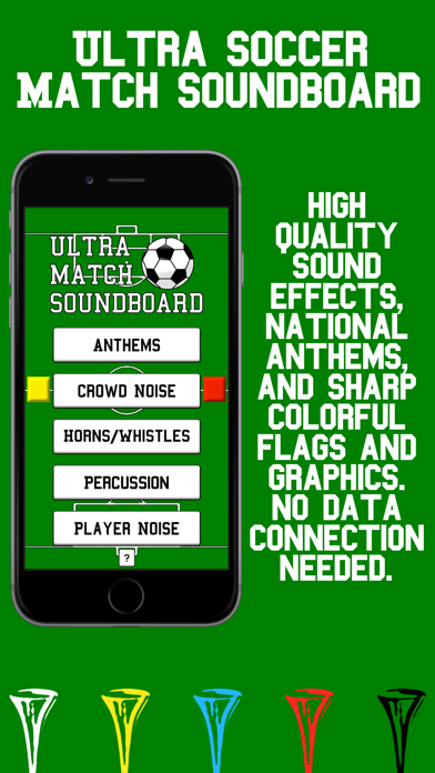 Screenshot #1 pour Ultra Soccer Match Soundboard